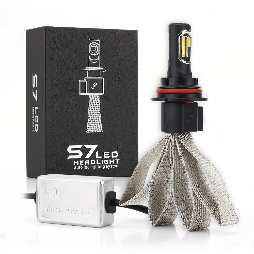 SCANDIAG 9004 Led headlight bulbs, Extremely Bright 8000 lumens LED Conversion Kit, 6000K cool White led light