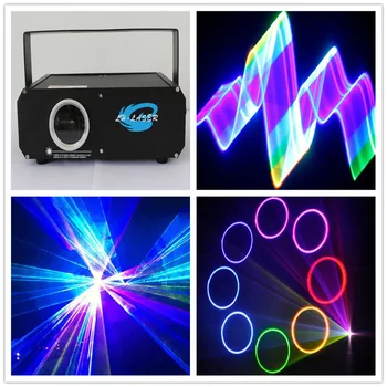 

1200mw RGB Laser light Family Party/ Disco/ Night Club laser projector/ DJ stage laser projection