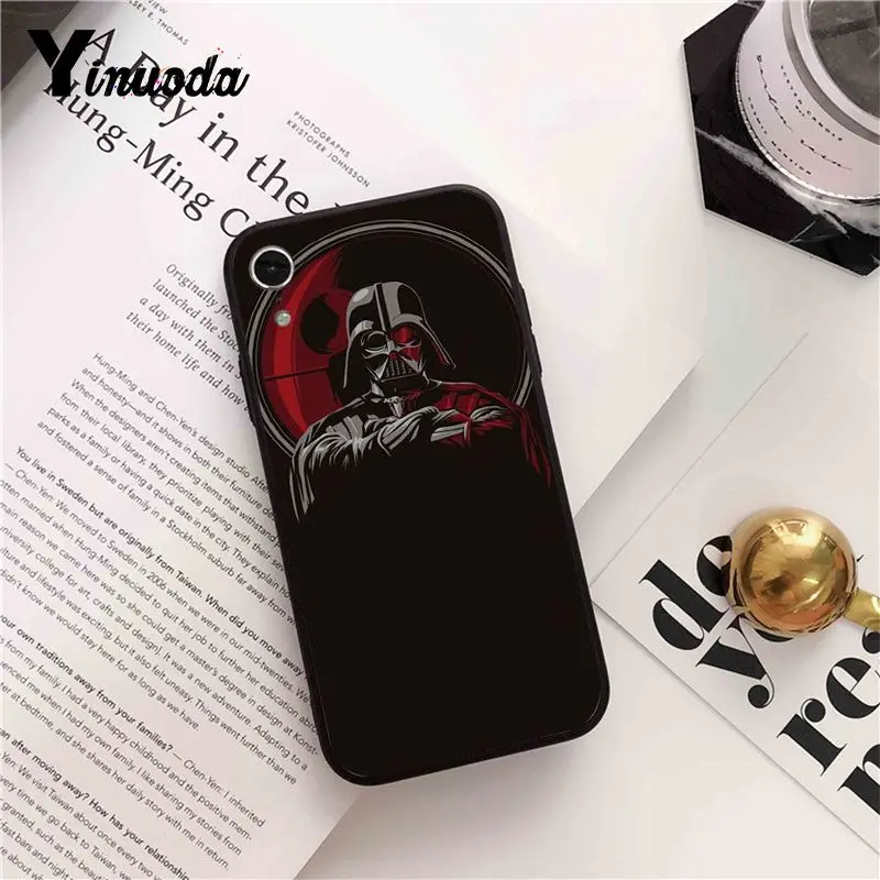 Yinuoda Star wars детский Coque Shell чехол для iPhone X XS MAX 6 6 S 7 7 plus 8 8 Plus 5 5S XR Coque Shell Fundas Capa