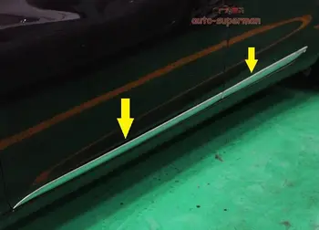 

304 Steel Body door Side Molding Chrome trims For Mazda 6 Atenza 2014 2015 2016