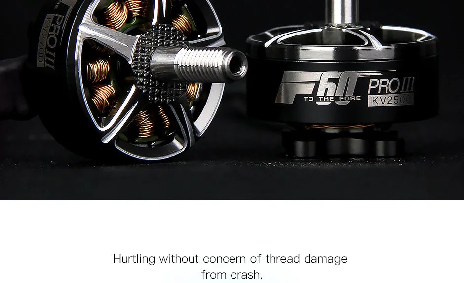 T-MOTOR F60 Pro III Special Version Thread Brushless Motor 2500KV 2700KV 1750KV for RC FPV Racing Drone Multicopter (3)
