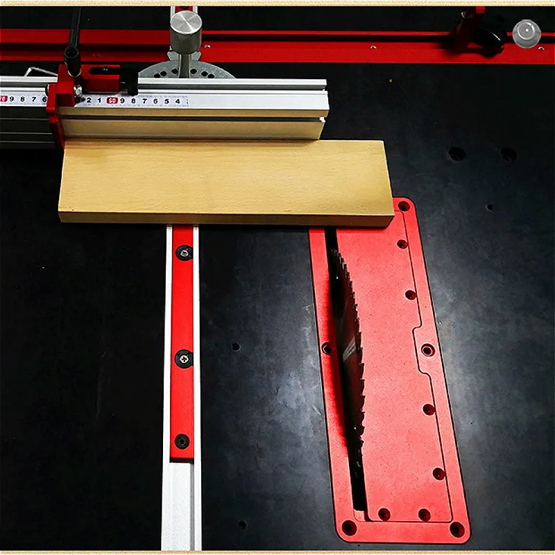 

Aluminum Alloy Electric Circular Saw Flip Cover Plate Flip-Floor Table Special Embedded Cover Plate Adjustable 45-90 Degrees