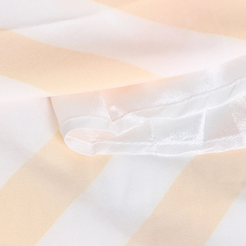 详情 (7).JPG TWOTWINSTYLE Striped Spaghetti Strap Long Womens Dresses Casual Off Shoulder Back Less Bow Lace Up Female Clothes 2020 Fashion