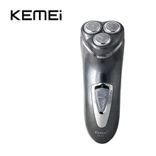 KEMEI KM-890 электробритва с тройным лезвием, электрическая перезаряжаемая Бритва для мужчин, уход за лицом, 3D плавающий