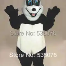 Happy Panda маскот Медведь Костюм ростовой костюм мультяшный персонаж Карнавальная вечеринка, косплей Mascotte Mascota Fit костюм комплект SW1058