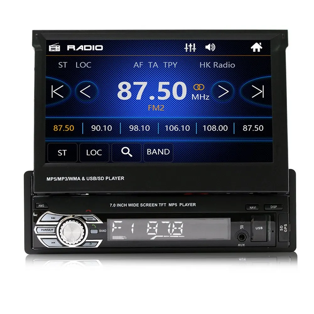 

Car MP5 Player Universal 7 Inch Bluetooth Car Multimedia Player Audio Stereo FM Radio GPS Bluetooth Car Intelligent System