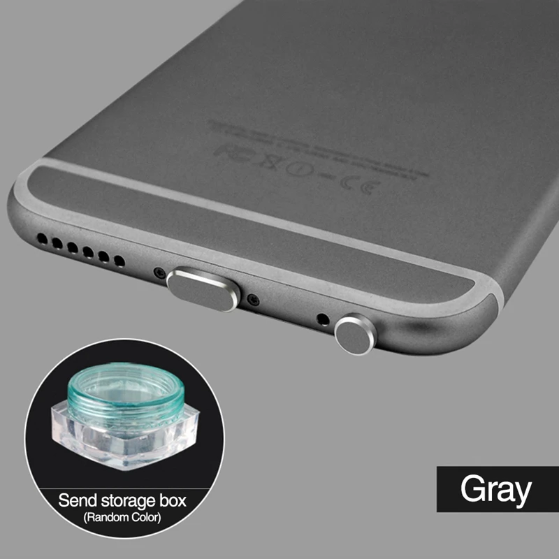 Металлический разъем 3,5 мм разъем для наушников противопылевая заглушка для iPhone 7X6 S Plus Xs Max заглушка для телефона Аксессуары для зарядки Пылезащитная заглушка