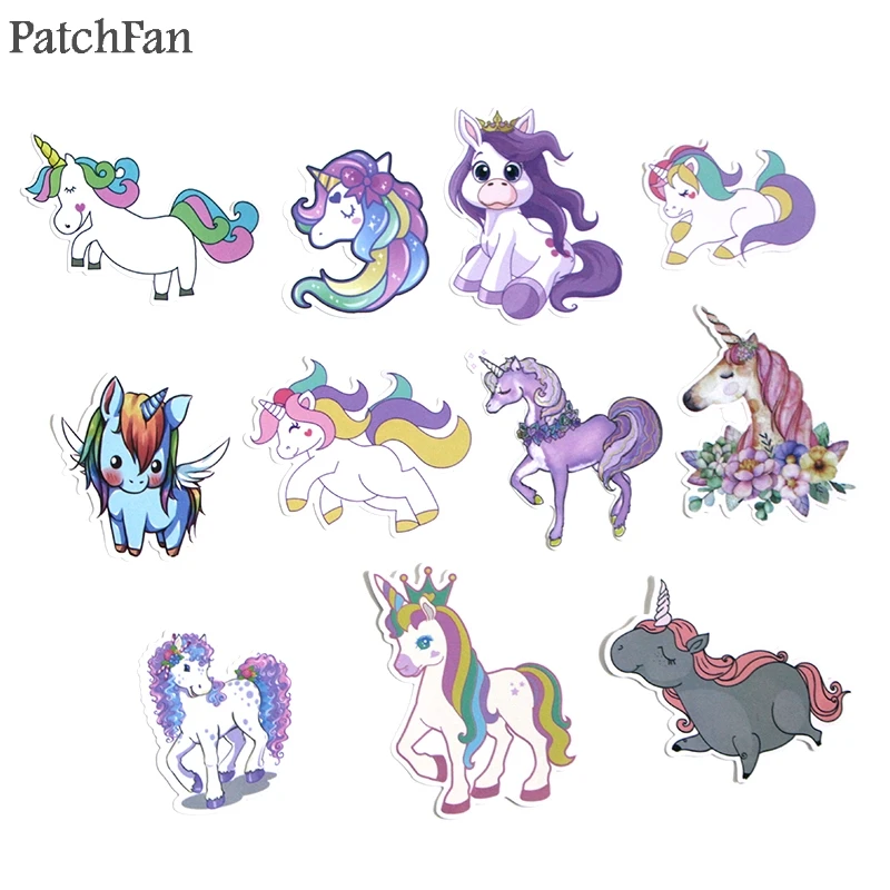 Patchfan 50 штук/упаковка с изображением героев из мультфильмов лошадкой