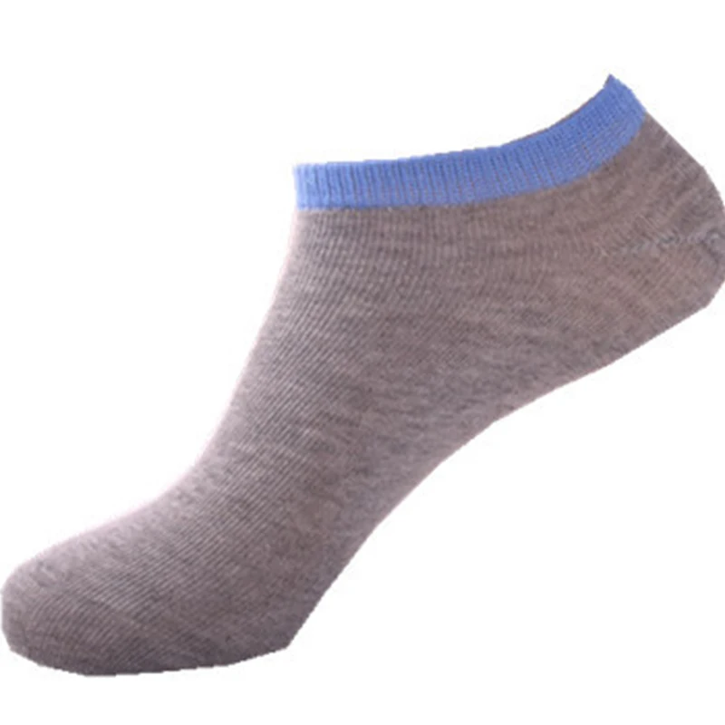 Мужские короткие носки однотонные ультратонкие эластичные шелковистые мужские летние носки высококачественные повседневные мужские носки в деловом стиле 20 пара/лот = 40 штук