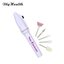 

Dighealth 5in1 Mini Nail Drill Bits Electric Manicure Pedicure Machine Nails Accessoires Tool Pen Shape Nail Art Tools