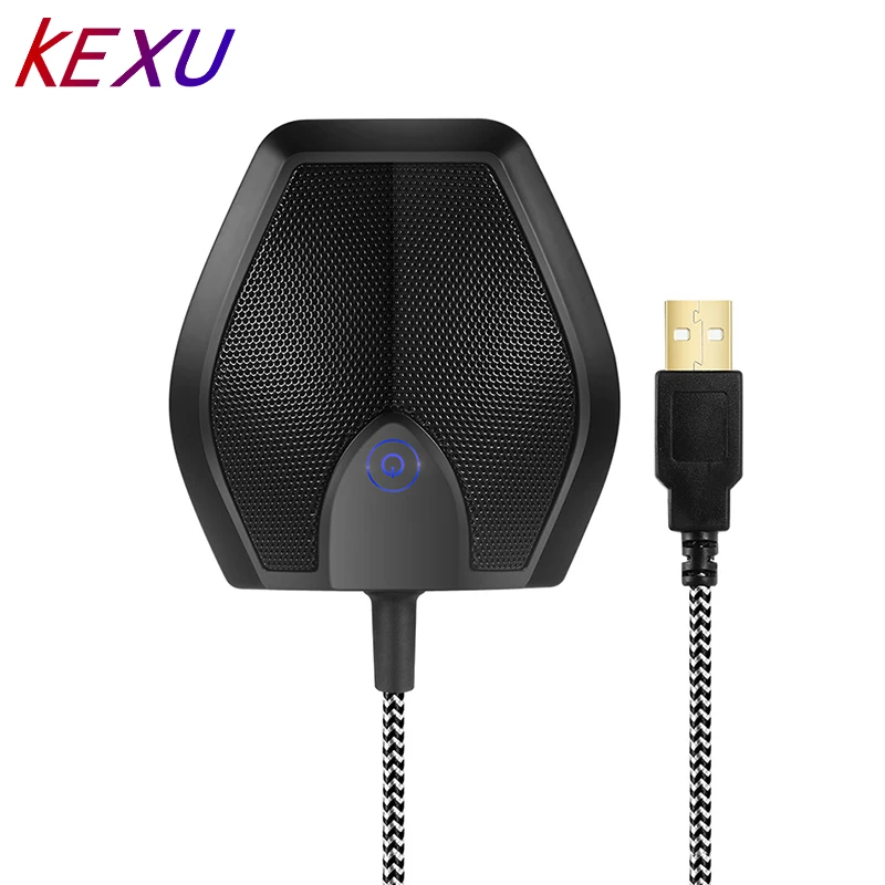 USB конденсаторный настольный компьютер телефонная связь микрофон с монитором в