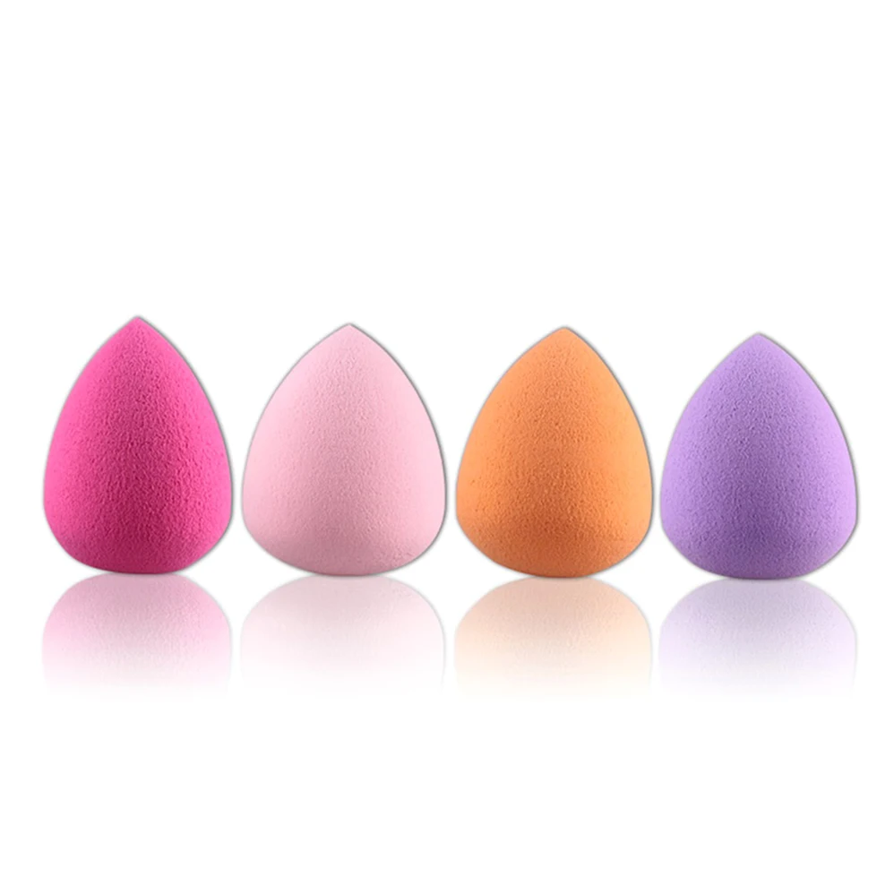 

4Pcs Makeup Blending Sponge Cosmetic Puff Foundation Contouring Powder Blending Puff Facial Beauty Sponge Concealer