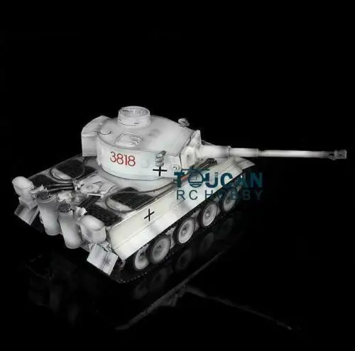 Henglong 1/16 Снежный 6,0 пластиковый Немецкий Тигр I RTR rc Танк 3818 стальной редуктор