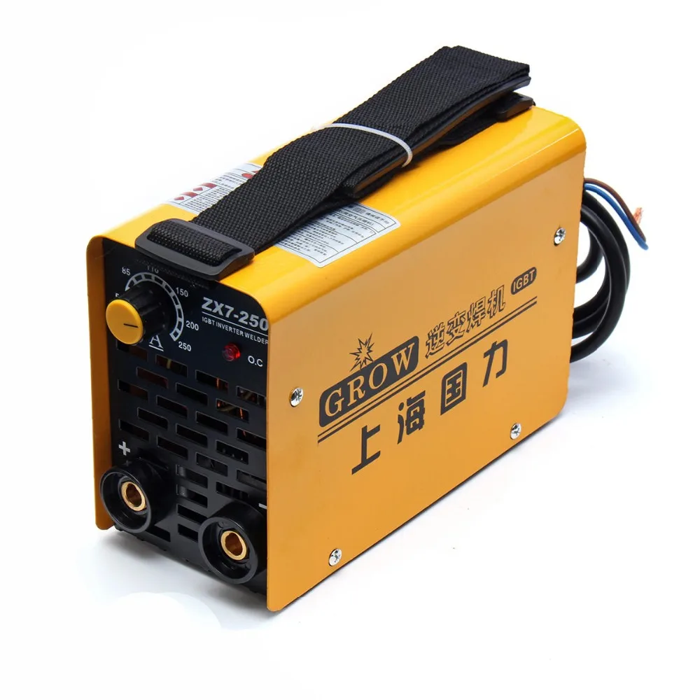 

ALLSOME 220V Mini Electric Welding Machine Portable Solder 20-250A IGBT Inverter Soldering Tool ARC Welding Working