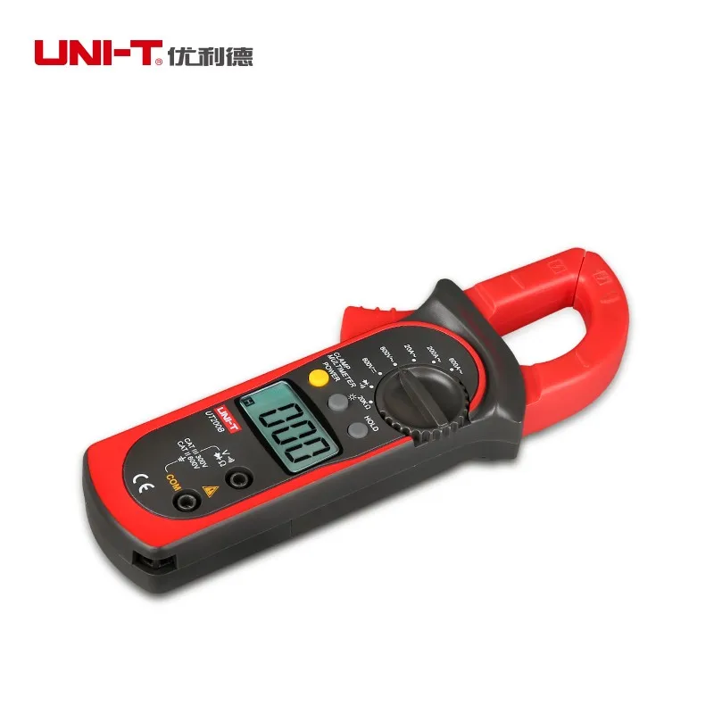 UNI-T UT200A цифровой AC DC Клещи 4000 отсчетов электрический ток тестер напряжения с высокой производительностью