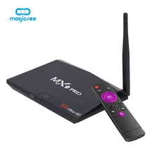 Magicsee MX9 Pro Android 7.1 Smart TV Box RK3328 Quad-Core 2.4G WiFi BT 4.0 Set-top box VP9 H.26 HDR 4K HD Media Player