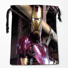 W-122 Капитан Америка Мстители Пользовательские логотип напечатаны получить мешок степень сжатия сумки drawstring сумки размер 18X22 см E801EP122