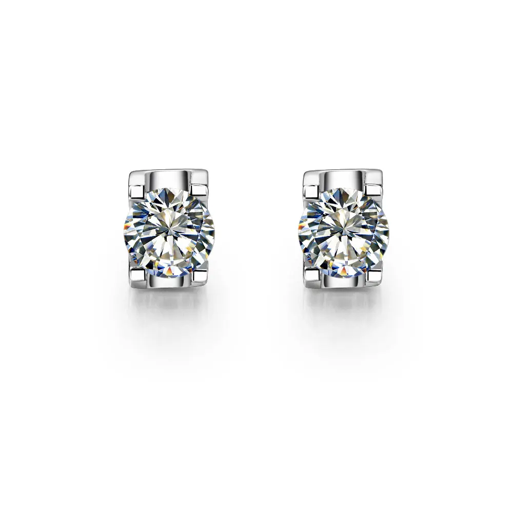 Положительный результат теста на 5 0 мм 0.5Ct каждый G-H синтетический бриллиант