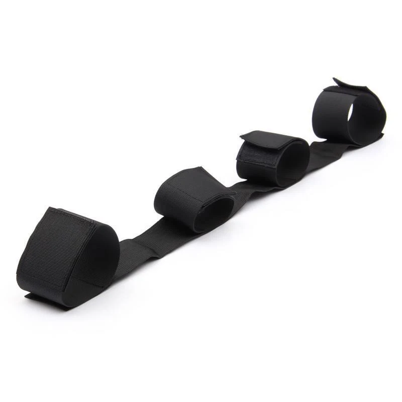 Adult Games Fantasy Adjustable Hands Cuff Ankle Bondage Restraints Nylon Webbing Straps Fetish Bondage font b
