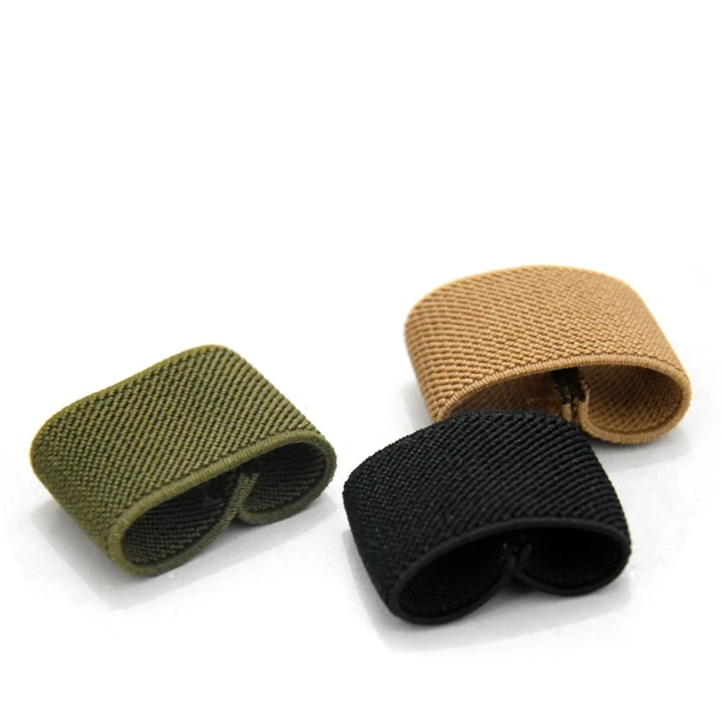 

2PCS 3.7-4.0CM Plastic Nylon Elastic Belt Loop Fixed Belt Ring Clip Hook Clamp Webbing Hardware Belt Webbing Backpack Slide Clas