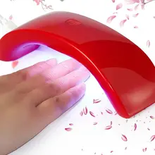 Профессиональный зарядка через USB установка времени Сушилка для ногтей Гель-лак Led свет лампы