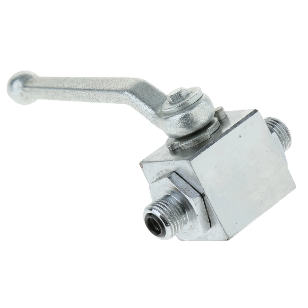 

High Pressure Block Hydraulic Steel Ball Valve External Thread DN6 0.125Inch 1/8 inch