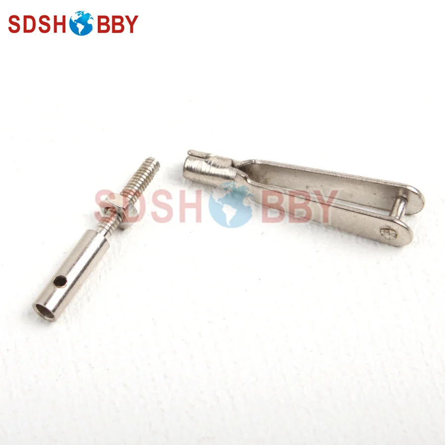 Металлический Клив D2mm с полым валом M2xL20mm для нитролительных и электрических