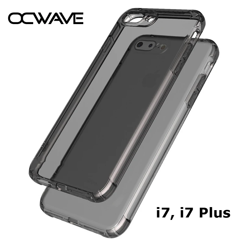

for iPhone 7 case 7 Plus 8 Plus thick silicone TPU material with small camera hole SHOCK RESISTANCE covers