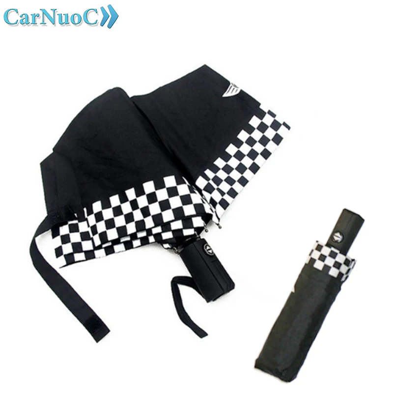 

Car FULL Automatic logo Emblem Umbrella folding rain umbrella For Mini Clubman R53 Mini Cooper R55 R56 R57 R58 R59 R60 R50