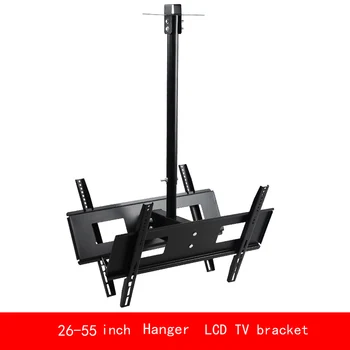 

VESA standard Universal 26"-55" inch double PC Monitor LCD TV bracket Telescopic Hanger max load 50KG