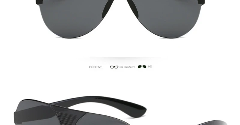 LeonLion, градиентные линзы, солнцезащитные очки для женщин, Ретро стиль, цельные зеркальные безободковые солнцезащитные очки, Ретро стиль, очки для вождения, UV400