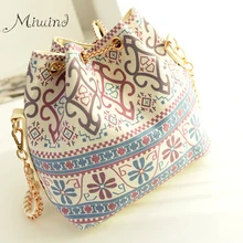 2017 New Women Handbag Lady Summer Over Shoulder Bags Tote Chain Rivet Purse Canvas Messenger Hobo