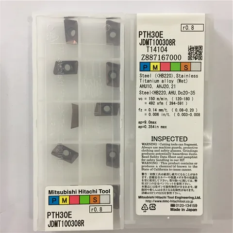 Pastilha de Metal Original com a Melhor Lote 10 Hitachi Duro Qualidade Frete Grátis Jdmt100308r Pth30e 100% Pçs –