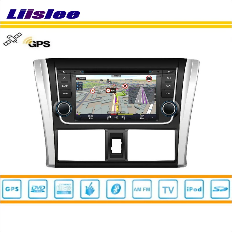 Excellent Liislee Car Radio For Toyota Vios 2013~2015 GPS Map Nav Navi Navigation Stereo Audio Stereo Video DVD Player Multimedia System 0 Excellent Liislee Car Radio For Toyota Vios 2013~2015 GPS Map Nav Navi Navigation Stereo Audio Stereo Video DVD Player Multimedia System 0