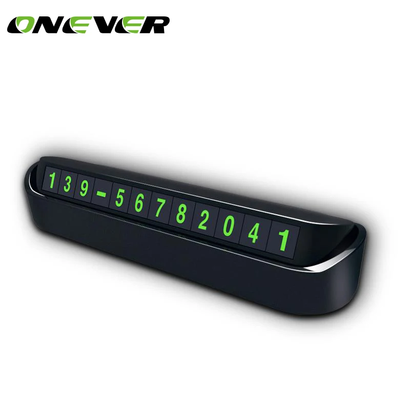

Car Styling Temporary Parking Card Phone Number Card Plate Telephone Number Car Park Stop In Car-styling Automobile Accessories