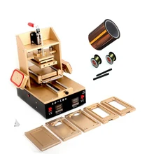 5 в 1 машина для samsung средний ободок сплайт+ для iPhone рамка ламинатор+ Вакуумный ЖК-экран сепаратор+ клей для удаления+ подогреватель