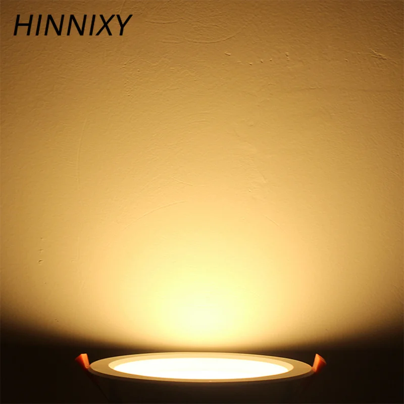 Hinnixy светодиодный Интеллектуальный радар Датчик светильники 12 Вт 1350lm 110 240 в 135 мм