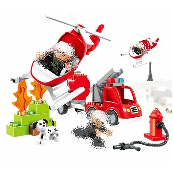 

HM city series 061 112Pcs variety of car story Compatible With Toys duplo 3D Building Blocks bricks enlighten Toys For gifts