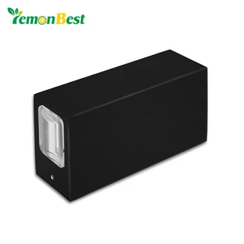 

Modern 4W Rectangle wall lights for Home Lighting Up and Down Wall Mounted Light for Theater KTV Bar Showcase Restaurant Gallery