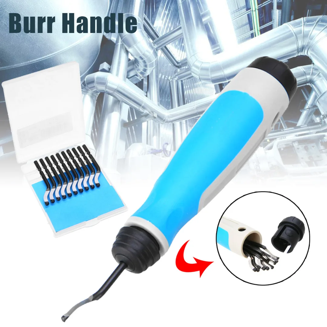 Deburring Tool BS1010 S10 Blades NG1001 Burr Handle Hand Deburring Trimming Cutter Head Metal Plastic Wood Working Tools