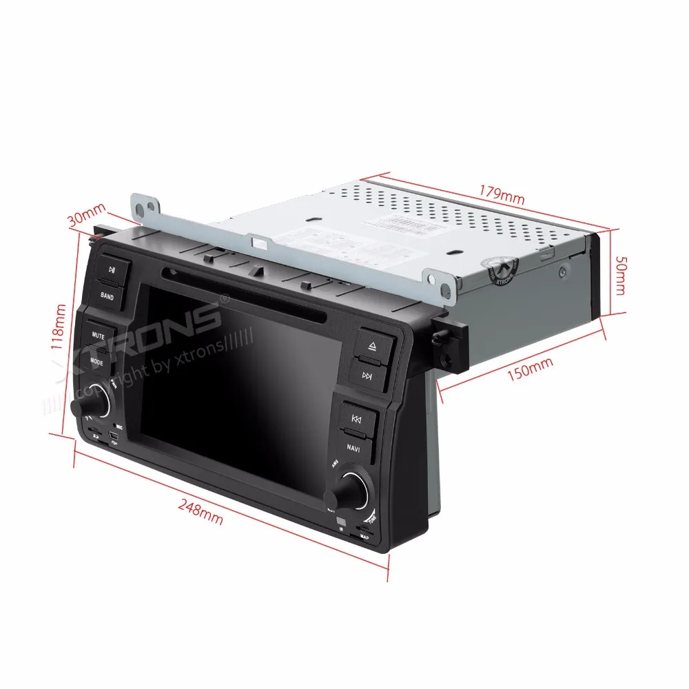 Cheap 7 inch 1 din WinCE Car DVD Player CANbus GPS Navigation For BMW E46 Sedan Convertible Touring Hatchback M3/Rover 75/MG ZT 4