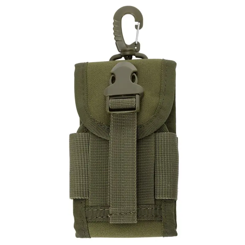 Универсальная армейская тактическая сумка, чехол на крючок, чехол для мобильного телефона с петлей на липучке 4,5 дюйма - Цвет: As the Picture Show