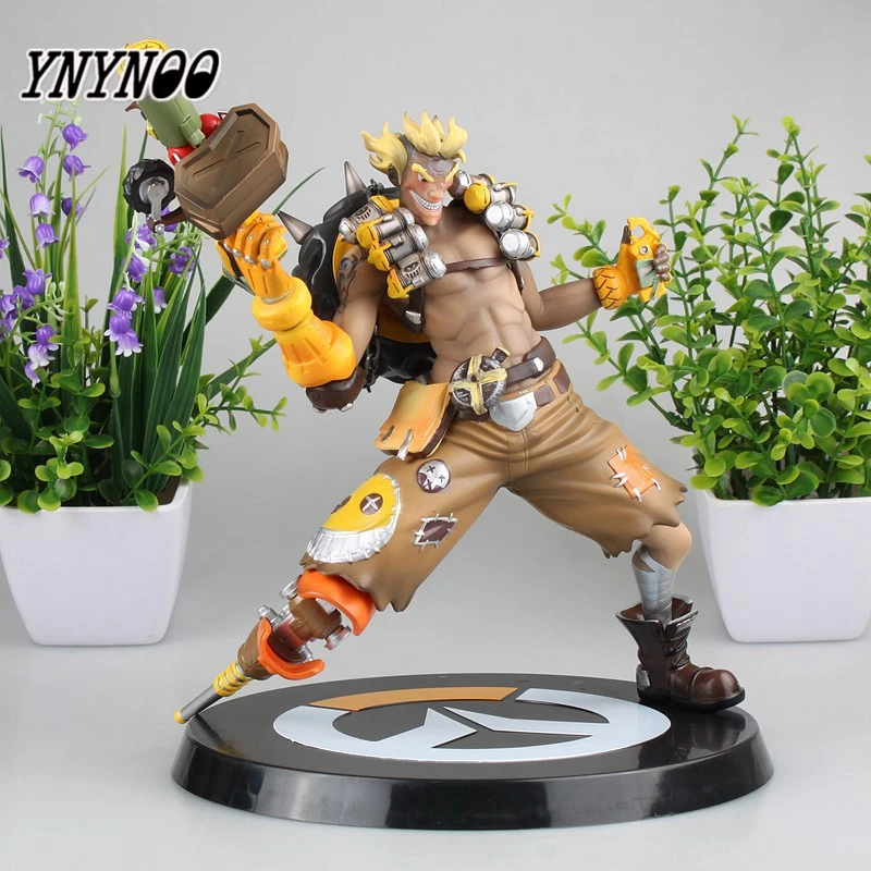 

YNYNOO OW Junkrat Game Model Toys for Animation Game Collection Miniature Figurine 23cm Big Action Figure