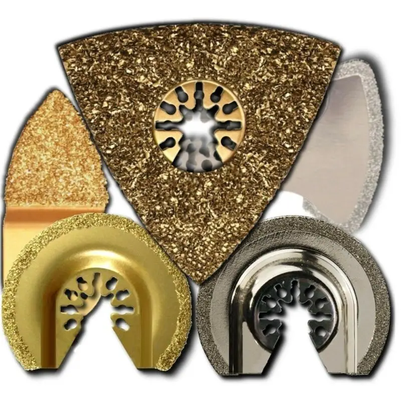 

5PCS/Set Oscillating Tool Accessories For Fein Crabide & Diamond Multi-Tool Oscillating tool Accessories