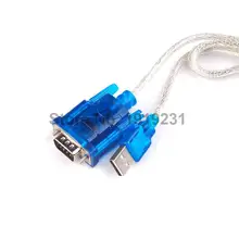1 шт. DB9 RS-232 RS232 USB-RS232 HL-340 последовательных устройств конвертер адаптер кабель Поддержка Win 7 64 бита
