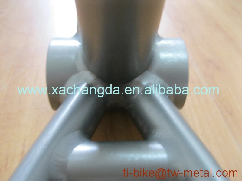 Best Titanium Cruiser Bike Frame Hot Sale Titanium Newsboy Bicycle Frames with Sand blasting Finished XACD Ti Bike Frames 0