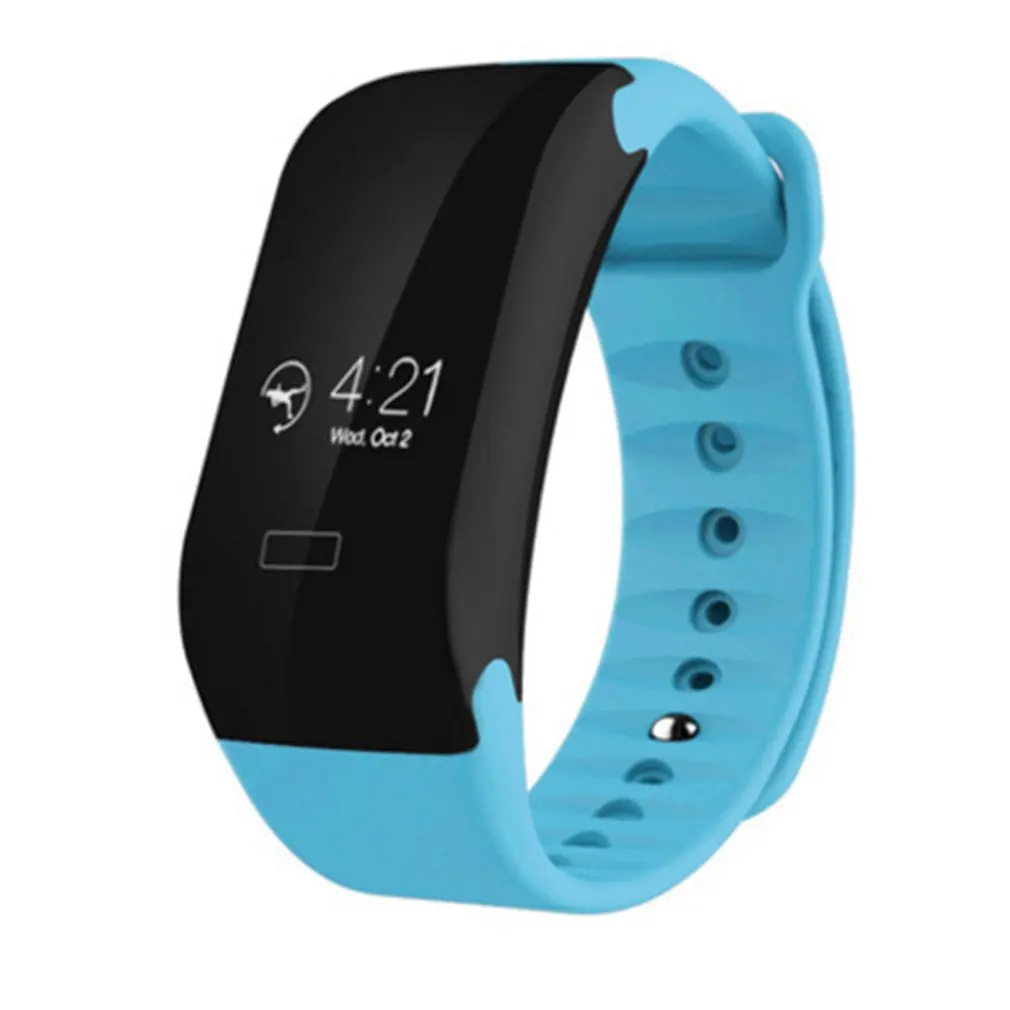 GENBOLI X7 Bluetooth умные цифровые часы кровяное давление пульса монитор Фитнес браслет