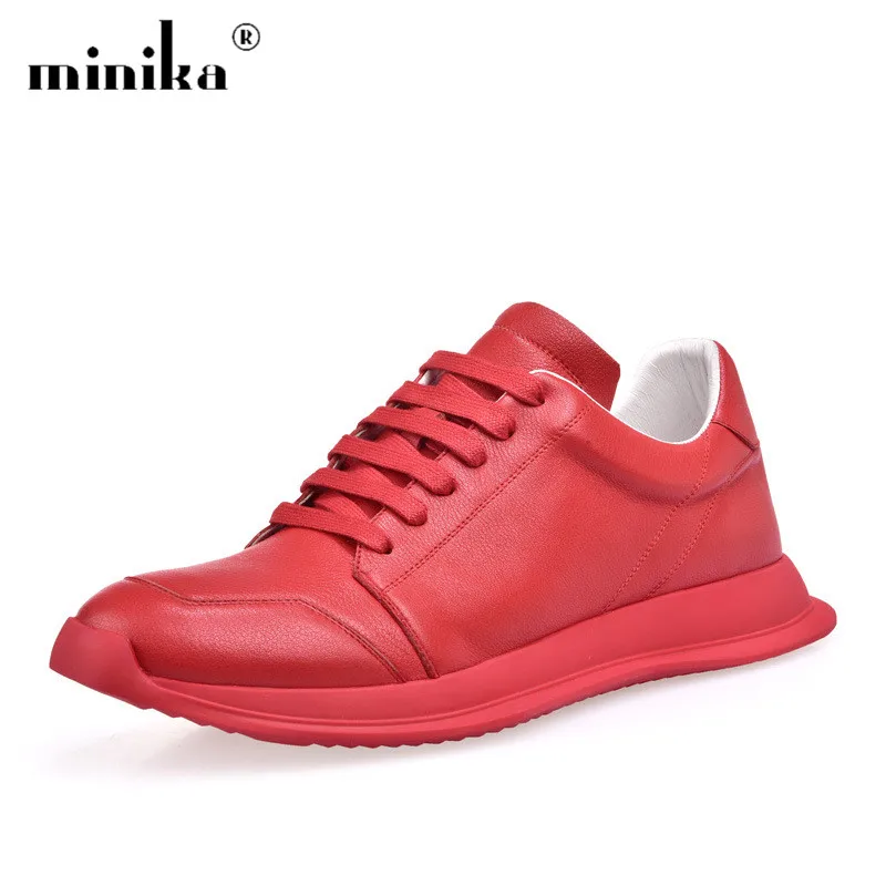 

Designer Sneakers Men Shoes Genuine Leather Tenis Masculino Casual Loafers Moccasins Comfortable Red Bottom Shoes Zapatos Hombre