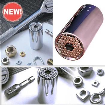 

OPP package GRIP HAND TOOL rachet universal socket wrench drop shipping Speed to sell the lowest price
