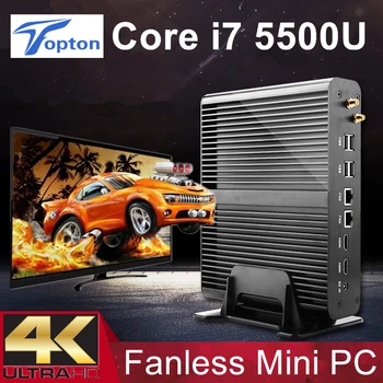 

[5Gen Broadwell CPU] Win10 Mini pc i7 Barebone Intel Nuc Fanless Computador Core i7 5557U Graphics Iris 6100 4K HD HTPC
